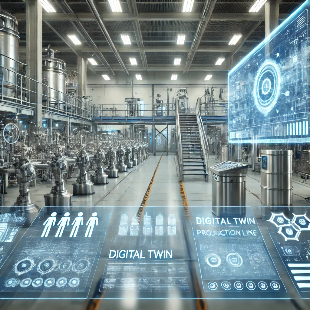 無人化工廠解決方案:數字孿生生產線的應用